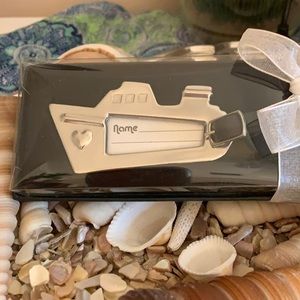 NWT Kate Aspen Boat/Yacht Luggage tag